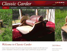 Tablet Screenshot of classiccarder.com