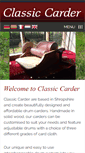 Mobile Screenshot of classiccarder.co.uk